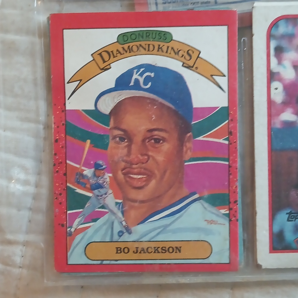 Bo Jackson 1989 donruss diamond kings #1